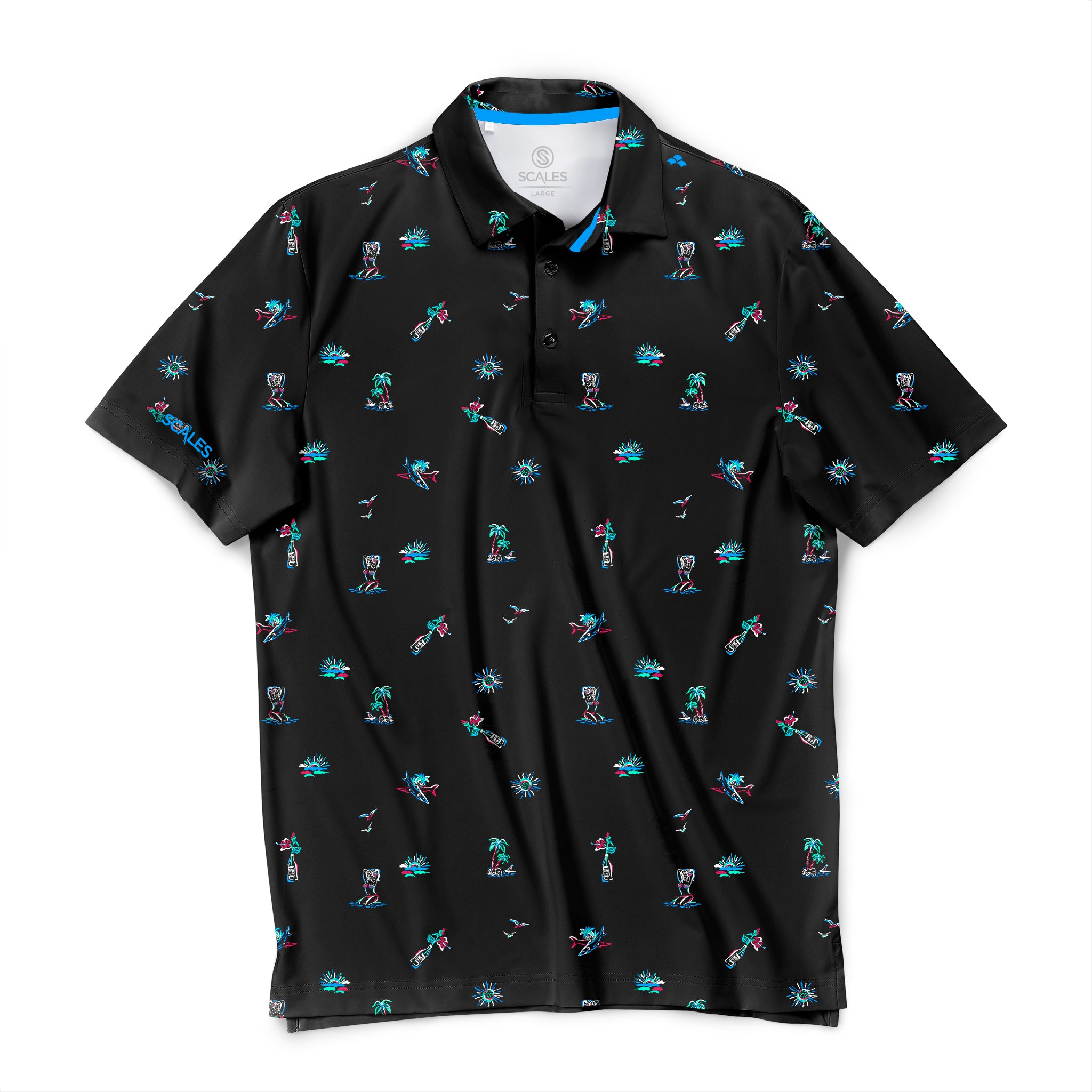 Surf & Slay Polo – Scalesgear.com