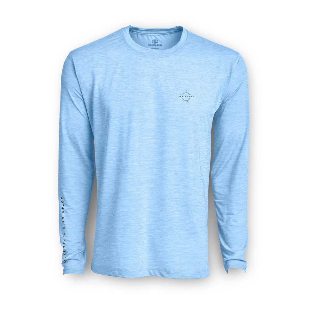 Powder Blue Heather / 3XL