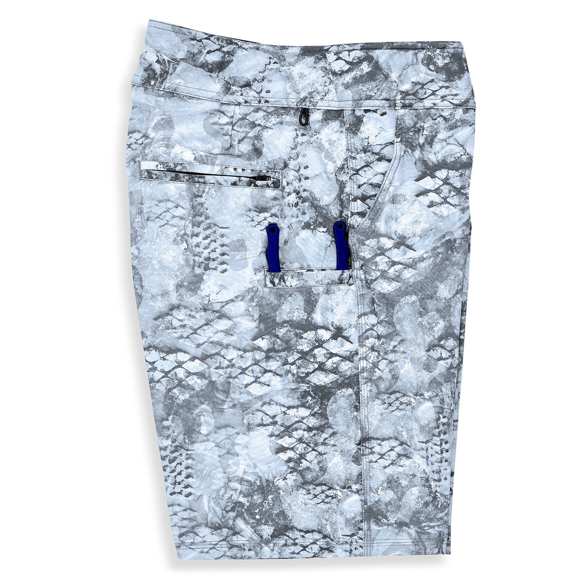 Scales Camo First Mates Boardshorts Blue / W34