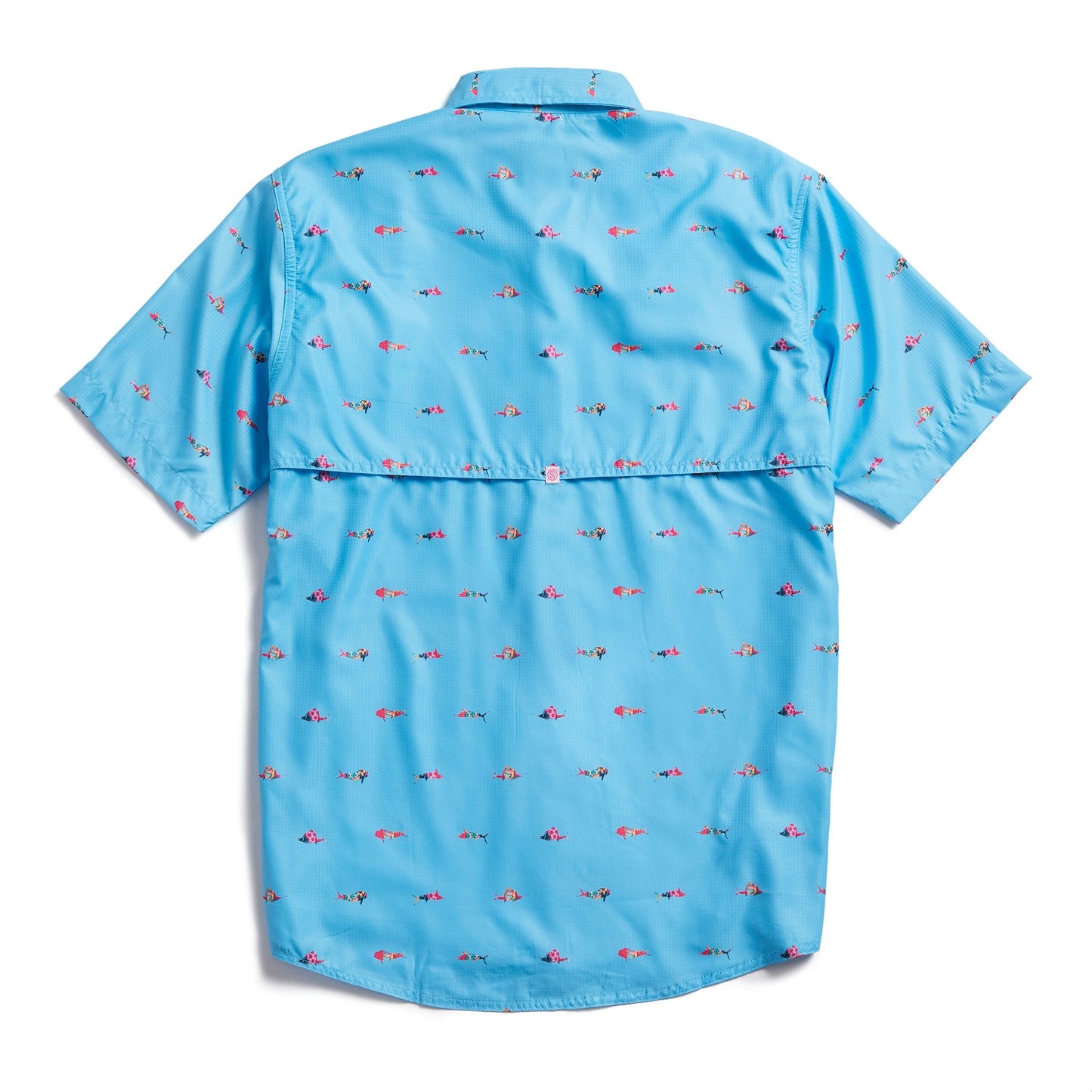 Trippy Fish Button Down