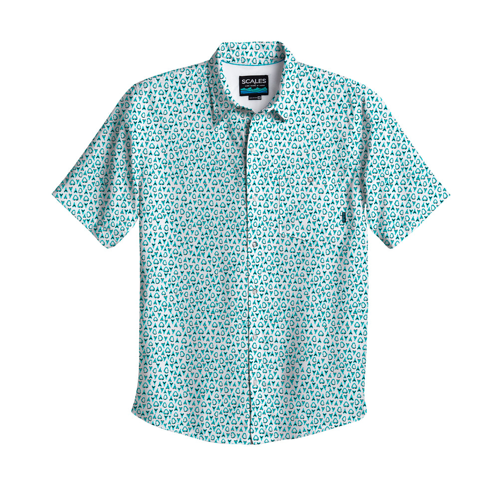 White / Aqua / 3XL