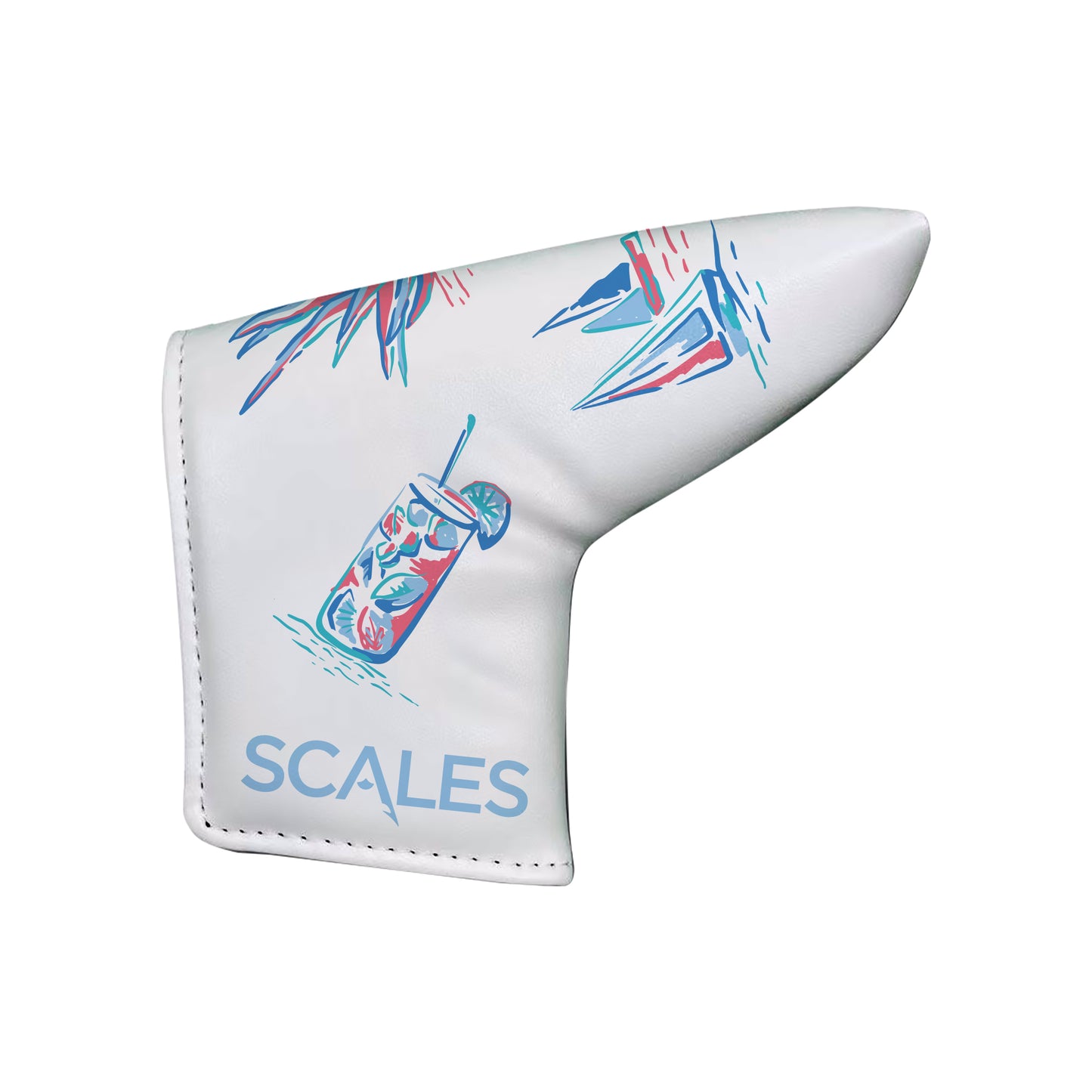 Happy Flamingo Blade Putter Cover