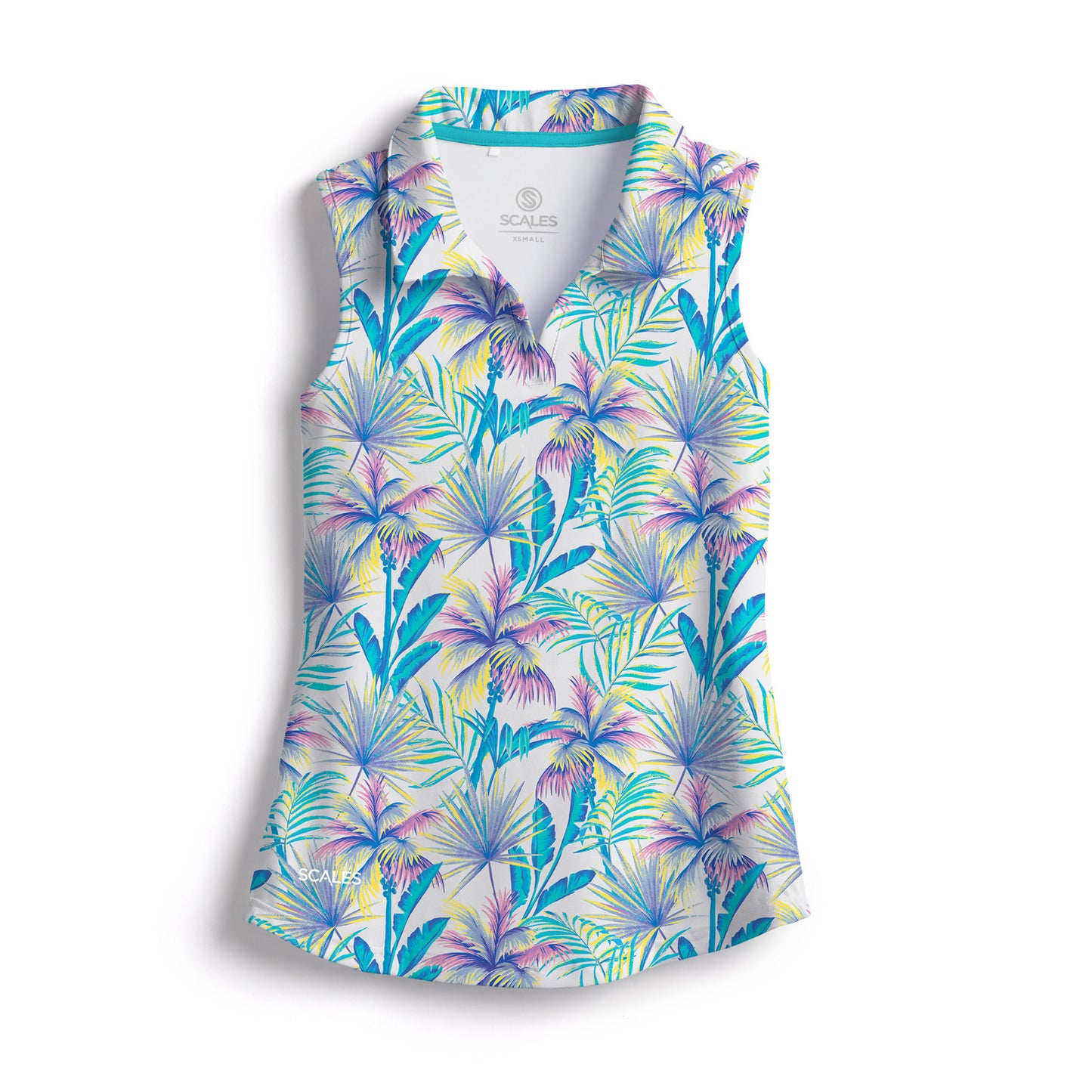 Palm City Womens Sleeveless Polo