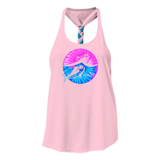 Tide Dye Flyer Womens Performance Tank