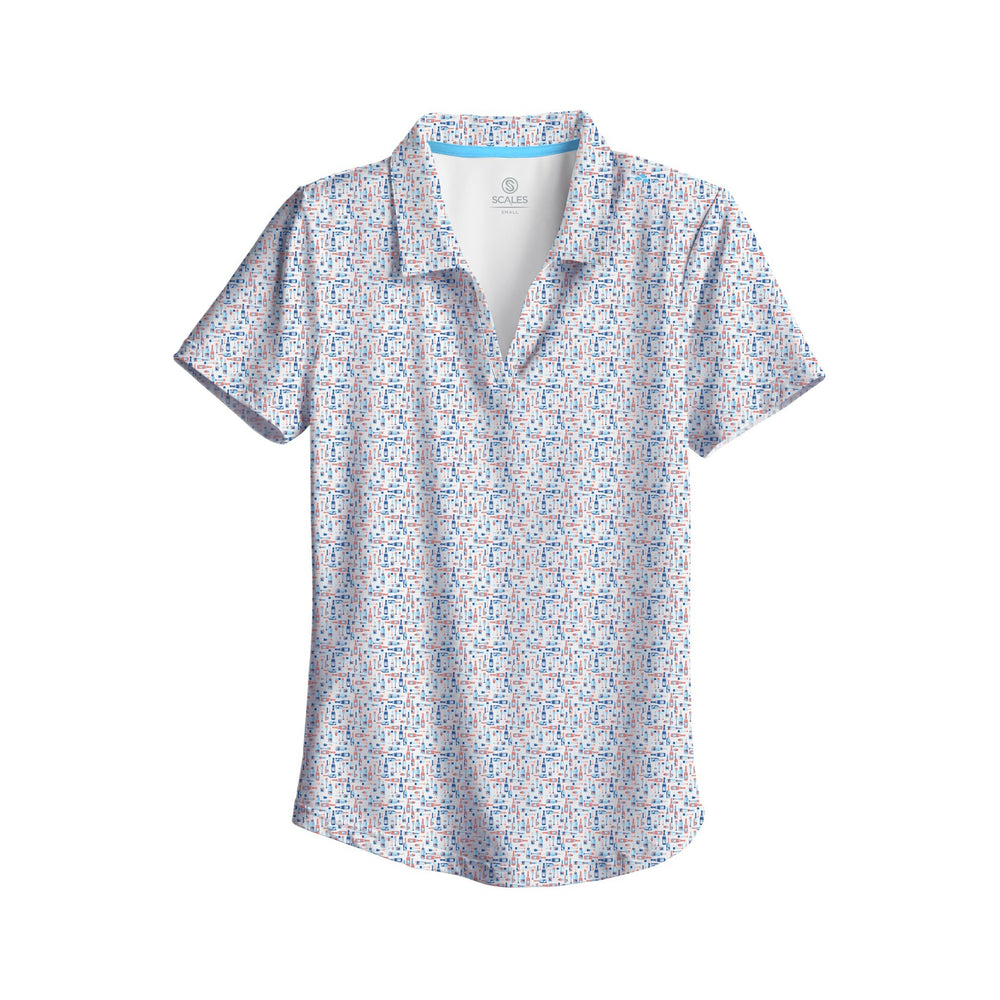 White / Coral / 2XL