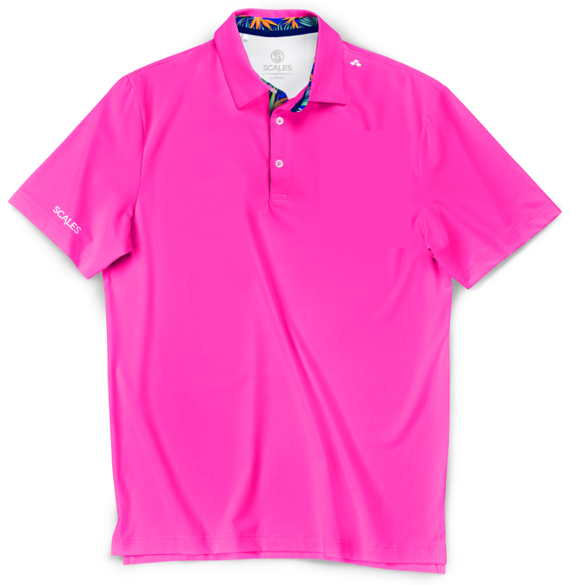 Offshore Core Polo - Hot Pink / S