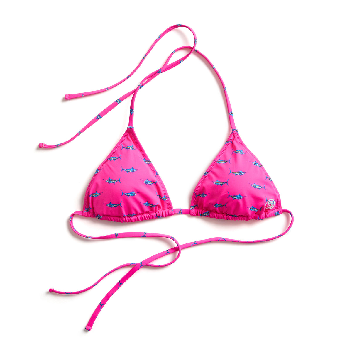 Tropical Marlin Triangle Top - Pink / S